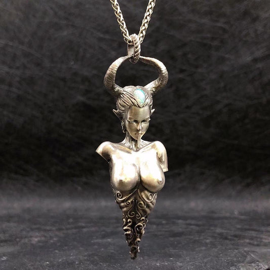 Customize Venus Handcrafted Silver Pendant